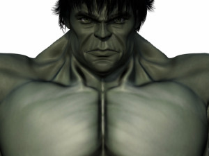 hulk comics Model 3D