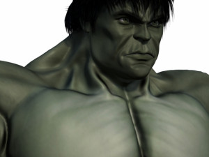 hulk comics Model 3D