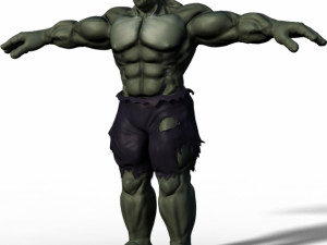 hulk comics Model 3D