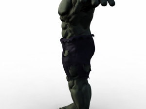 hulk comics Model 3D