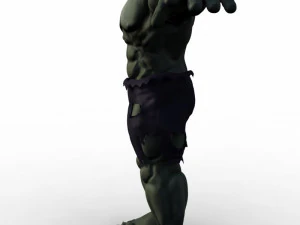 hulk comics 3D Model