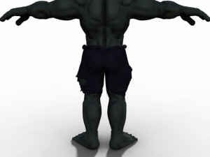 hulk comics Model 3D