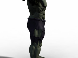 hulk comics Model 3D