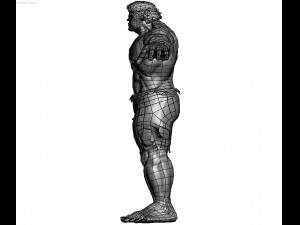 hulk comics Model 3D