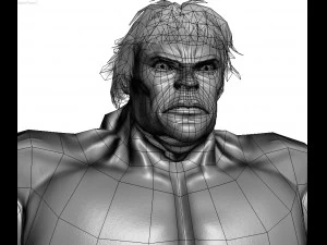 hulk comics 3D Model