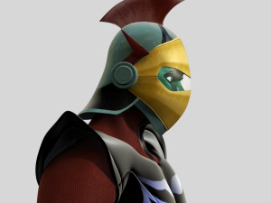 duke fleed grendizer Model 3D