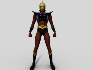 duke fleed grendizer Model 3D