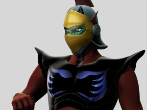 duke fleed grendizer 3D Model