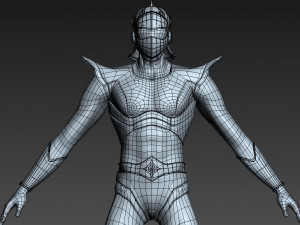 duke fleed grendizer Model 3D