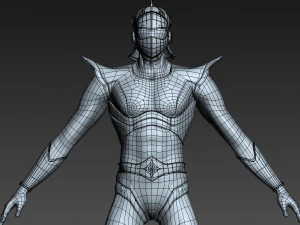duke fleed grendizer 3D Model
