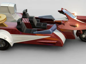 duke fleed grendizer 3D Model