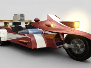 duke fleed grendizer 3D Model