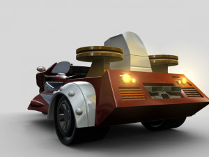 duke fleed grendizer Model 3D