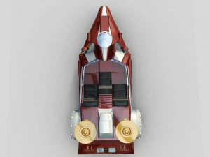 duke fleed grendizer 3D Model