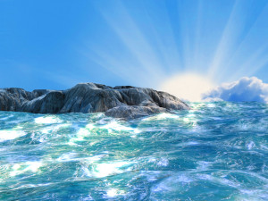sea animated 3D Model