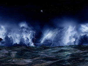 sea animated Model 3D