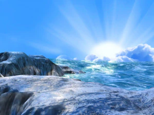 sea animated 3D Model