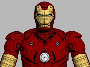 ironman comics 3D Model