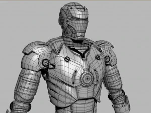 ironman comics 3D Model