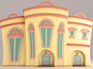 two houses 3D Model