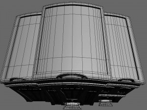 two houses 3D 모델