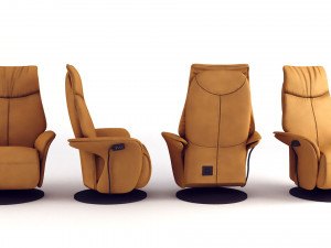 lazy boy chair Modello 3D