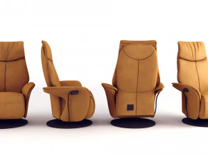 lazy boy chair 3D Model