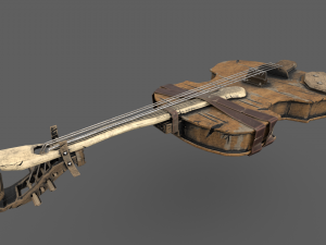 fiddle sea of thieves edition 3D Model