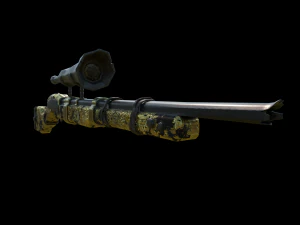 sniper rifle sea of thieves edition 3D Model