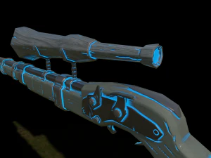 sniper rifle sea of thieves edition 3D Model