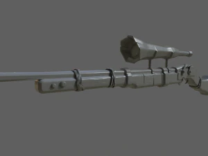 sniper rifle sea of thieves edition 3D Model
