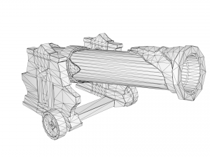 ship cannon sea of thieves edition Modelo 3D