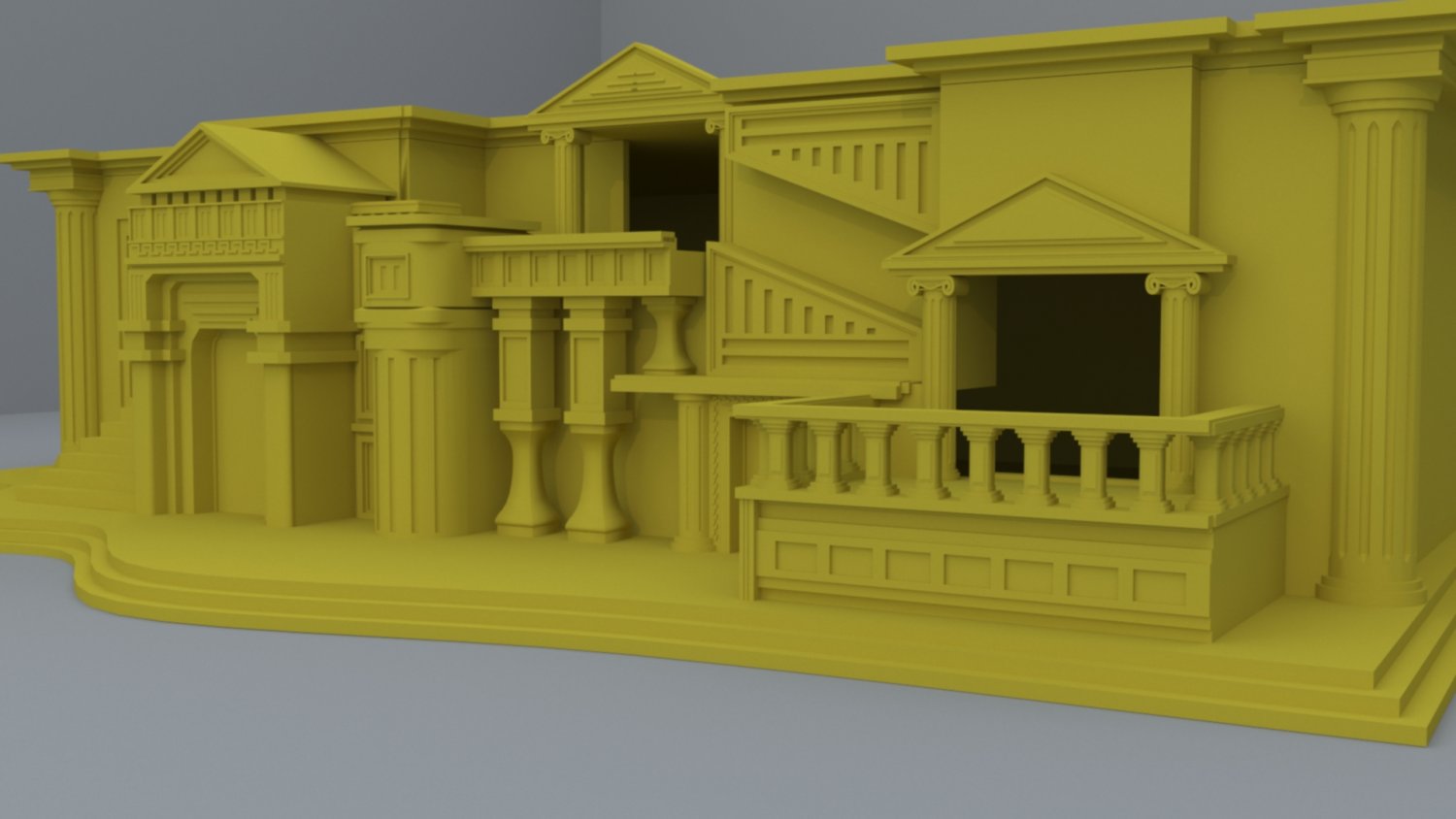 3d модели дворцов