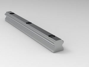 hi-win linear bearing and track hgw 15 3D Model