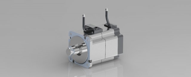 servo motor 3D Model .c4d .max .obj .3ds .fbx .stl .blend 