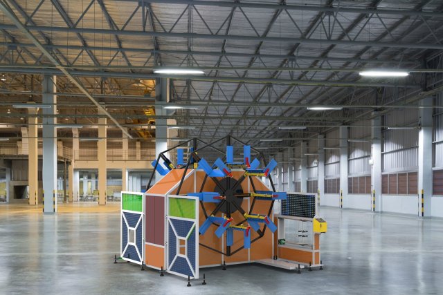 hdpe pipe coiling machine 3D Model .c4d .max .obj .3ds .fbx .stl .blend 