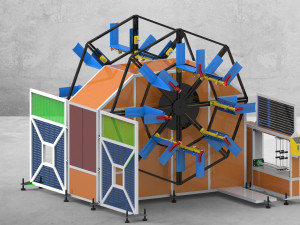 hdpe pipe coiling machine 3D Model