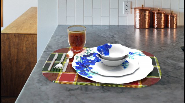 dinner set 3D 모델 .c4d .max .obj .3ds .fbx .stl .blend 