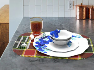 ahşap yemek masası takımı 3D Model