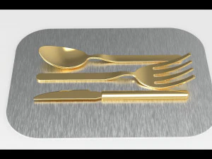 ahşap yemek masası takımı 3D Model