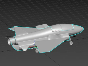 ca&ccedil;a a jato Modelo 3D