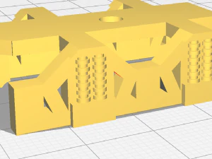 railway canon 3D Print Model
