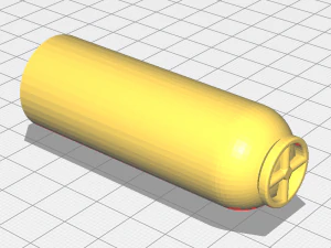railway canon 3D Print Model