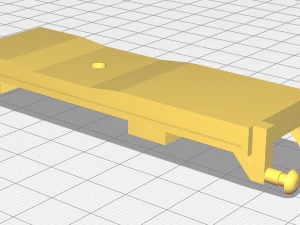 railway canon 3D Print Model