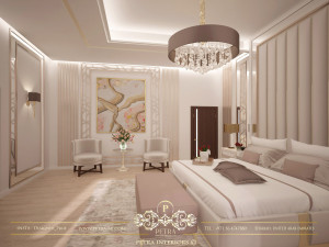 modern master bedroom design 3D Модель