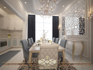 dining room with pantry 3D Model