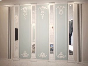 gyps molding wall 3D 모델