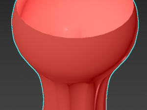 coca glass Modello 3D