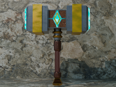 Hammer 3D मॉडल