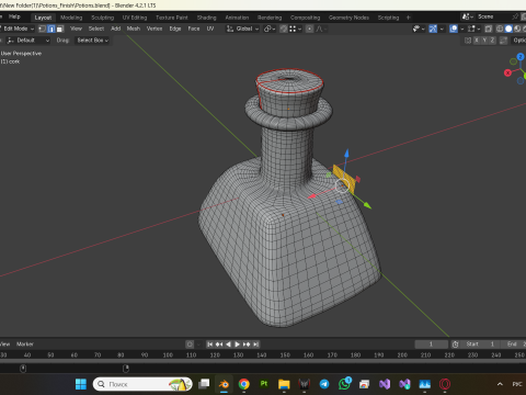 Restoration Potion 3D Model